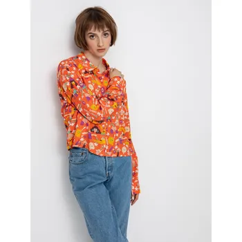 Dámská košile Volcom Egle Zvirblyte Woven (living coral) M, barevná