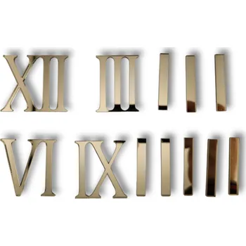 Zrcadlová čísla - Římské bronzové s čárkami 45 mm - Claudie445