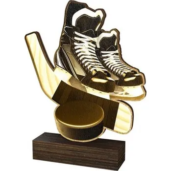 Poháry Bauer Dřevěná plaketa WF067 | Hokej