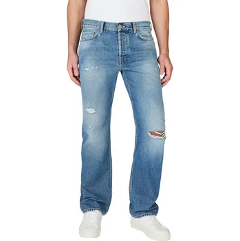Pánské džíny Pepe Jeans Pánské džíny LOOSE JEANS DISTRESSED Barva: denim (odpovídá obrázku), Velikost: W29 L34