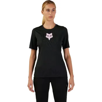 cyklistický dres cyklo dres dámský FOX W Ranger Ss Jersey Foxhead, Black - S