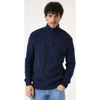 Pánský svetr Garcia pánský pletený svetr tmavě modrý Velikost: XXL