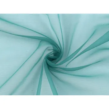 Úplet šifónový METRÁŽ - šíře 160 cm - 17 (18-04) zelená smaragdová