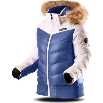 lyžařská bunda dámská TRIMM JUSTA white/jeans blue - S