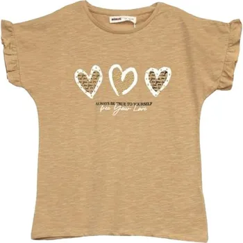 Dívčí tričko Tričko dívčí s krátkým rukávem, Minoti, dune 7, Holka - 98/104 | 3/4let