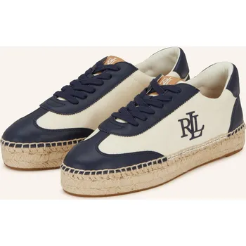 Dámská obuv Lauren Ralph Lauren Tenisky Luize, tmavě modrá / bílá