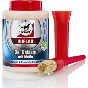 Kosmetika pro koně Leovet HUFLAB olejový balzám na kopyta s Biotinem 500ml
