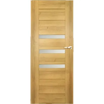 Interiérové dveře Vasco Doors Fuerta QUINTO 4 dub šedý Průchozí šíře dveří: 70 / 197 cm, Orientace dveří: Pravé, Provedení dveří: Falcové