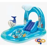 Dětské brouzdaliště Funsicle Play Center Whale / plast / modrá