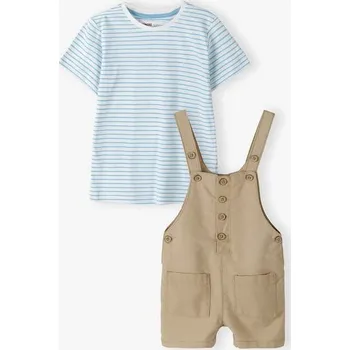 Chlapecký set - tričko a kraťasy, Minoti, santorini 3, Kluk - 68/74 | 6-9m