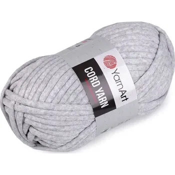 Příze Pletací příze Cord Yarn 250 g - 9 (756) šedá nejsv. žíhaná