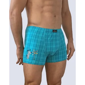 Pánské spodní prádlo Pánské boxerky s kratší nohavičkou Funny collection - tm.popel - 54/56