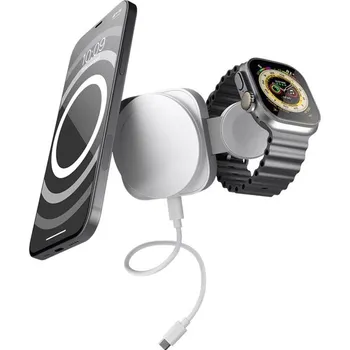 ZENS Travel Charger Pro 2 MagSafe/Qi2 2v1 nabíječka (20W) bílá