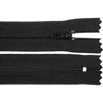 Zip Spirálový zip šíře 3 mm délka 20 cm - 332 Black