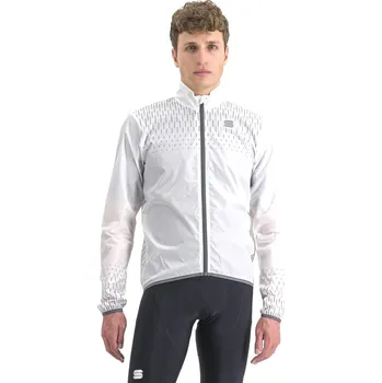 Cyklistická bunda pánská cyklistická bunda SPORTFUL Reflect jacket white - XL