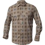 Ardon Pánská flanelová košile URBAN - Hnědá | 3XL
