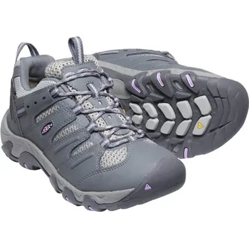 Dámská treková obuv dámská outdoorová obuv KEEN KOVEN WP W, Steel Grey/African Violet - 39,5