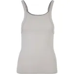Build Your Brand Dámské přiléhavé tílko Everyday - Světlá asfaltová | M