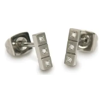 Náušnice Náušnice Boccia Titanium 0548-02 + 5 let záruka a dárek ZDARMA