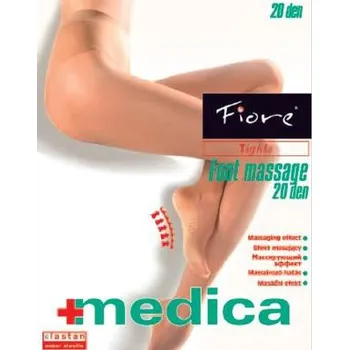 Dámské punčochy Zdravotní punčochy FOOT MASSAGE 20 den - tělová - vel.2