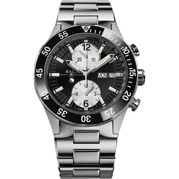 Hodinky Ball Roadmaster Rescue Chronograph (41mm) Limited Edition DC3030C-S-BKWH + 5 let záruka a dárek ZDARMA