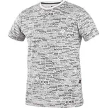 Canis (CXS) Tričko s potiskem DARREN - Bílá | XL