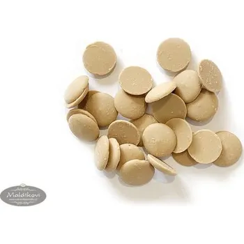 Čokoláda ICAM S.p.A. Vanini Aurum - bílá čokoláda s karamelem - 500 g