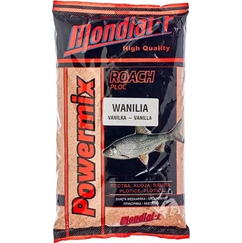 Návnadová surovina Mondial F Krmítková směs Powermix Roach 1kg - Vanilka