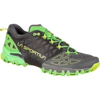 Pánská běžecká obuv pánské běžecké boty LA SPORTIVA Bushido II, Metal/Flash Green - 46