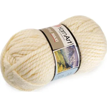 Galanterie Pletací příze 250 g Alpine maxi - 15 (662) krémová světlá