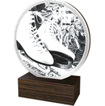 Poháry Bauer Dřevěná plaketa TFRW696 | Krasobruslení