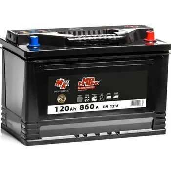 Autobaterie Akumulátor EMPEX MAE P+ 120AH 800A
