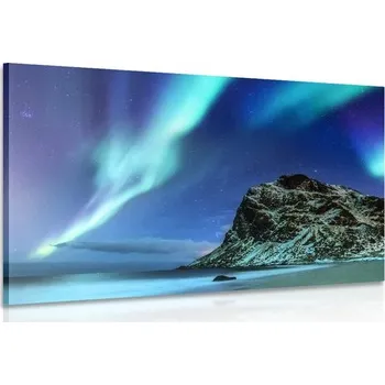 Obraz Dovido Obraz polární záře v Norsku