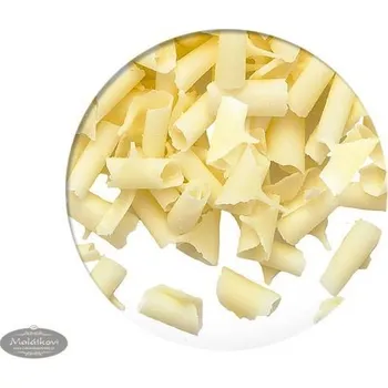 Čokoláda Dobla Kudrna bílá mini - čokoládové hoblinky 4 kg