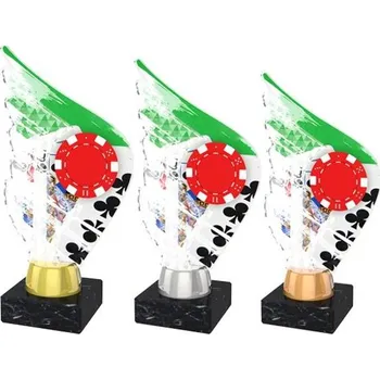 Poháry Bauer Akrylátová trofej AKEA0001M12 | Karty