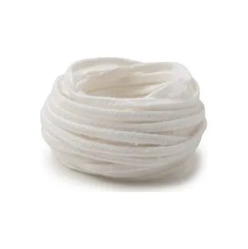 Svíčka Knot do svíčky z parafínu ø6-8cm plochý splétaný