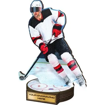 Poháry Bauer Dřevěná plaketa RW132 | Hokej