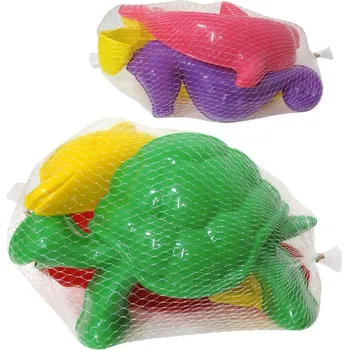 Hračka na písek Formičky na písek dětské bábovičky mořský svět set 3ks mix barev