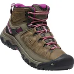 turistické boty KEEN TARGHEE III MID WP W, weiss/boysenberry - 37,5
