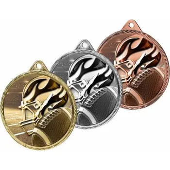 Poháry Bauer Kovová medaile MDLR001M06 | Americký fotbal