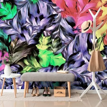 Tapeta Dovido Samolepící tapeta retro tahy listů