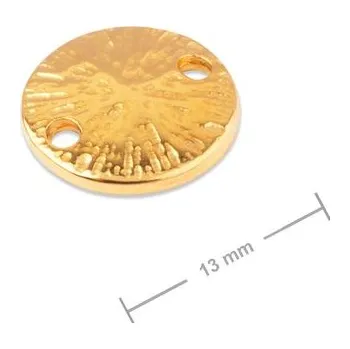 Dveřní kování Manumi spojovací díl kolečko s paprsky 13 mm pozlacený