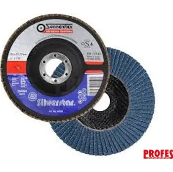 Brusný kotouč Sonnenflex Kotouč lamelový Silvestar 180x13x22,23 mm zrnitost 40 na nerez šikmý