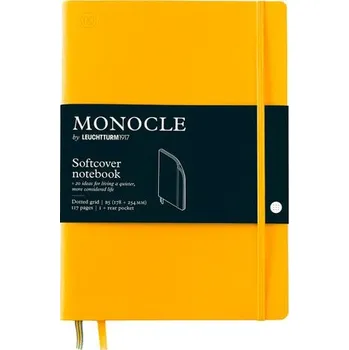 Blok LEUCHTTURM1917 MONOCLE by LEUCHTTURM1917 Dotted Composition Softcover Notebook