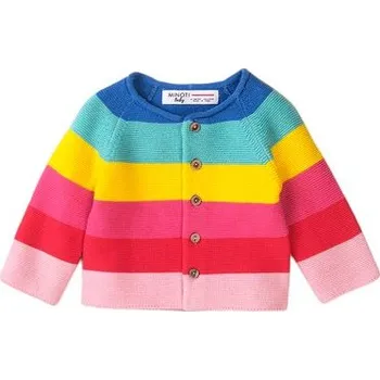 Chlapecký svetr Svetr dívčí celopropínací, Minoti, Magical 7, holka - 68/74 | 6-9m