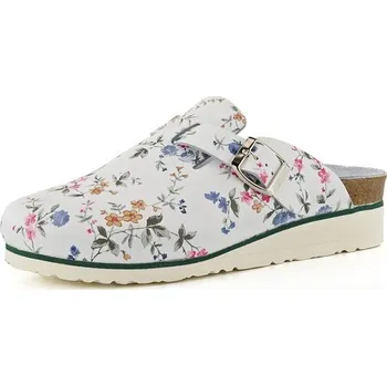 Dámské pantofle Moosbacher pantofle fuzbetové bambus/bílá folklor 518 - 40 | P658589