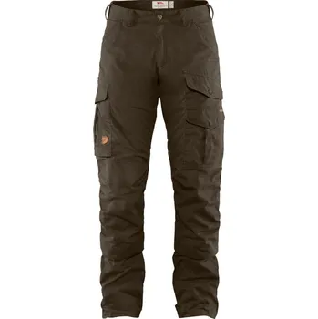 Pánské kalhoty lovecké kalhoty pánské FJÄLLRÄVEN Barents Pro Hunting Trousers M Dark Olive - 44