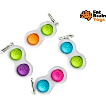 Klíčenka s mačkacími polštářky Simpl Dimpl, Fat Brain, W014140