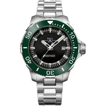 Hodinky Ball Engineer Hydrocarbon DeepQUEST Ceramic COSC DM3002A-S4CJ-BK + 5 let záruka a dárek ZDARMA