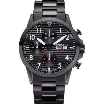Hodinky Junkers JU 52 Aviator Chronograph 929.01.02.M + 5 let záruka a dárek ZDARMA